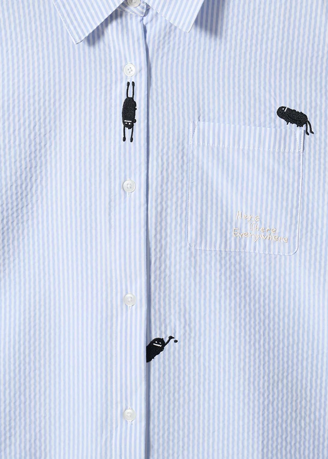 Beautiful Shadow Playful Paint | Drawcord Shirt - Image 3