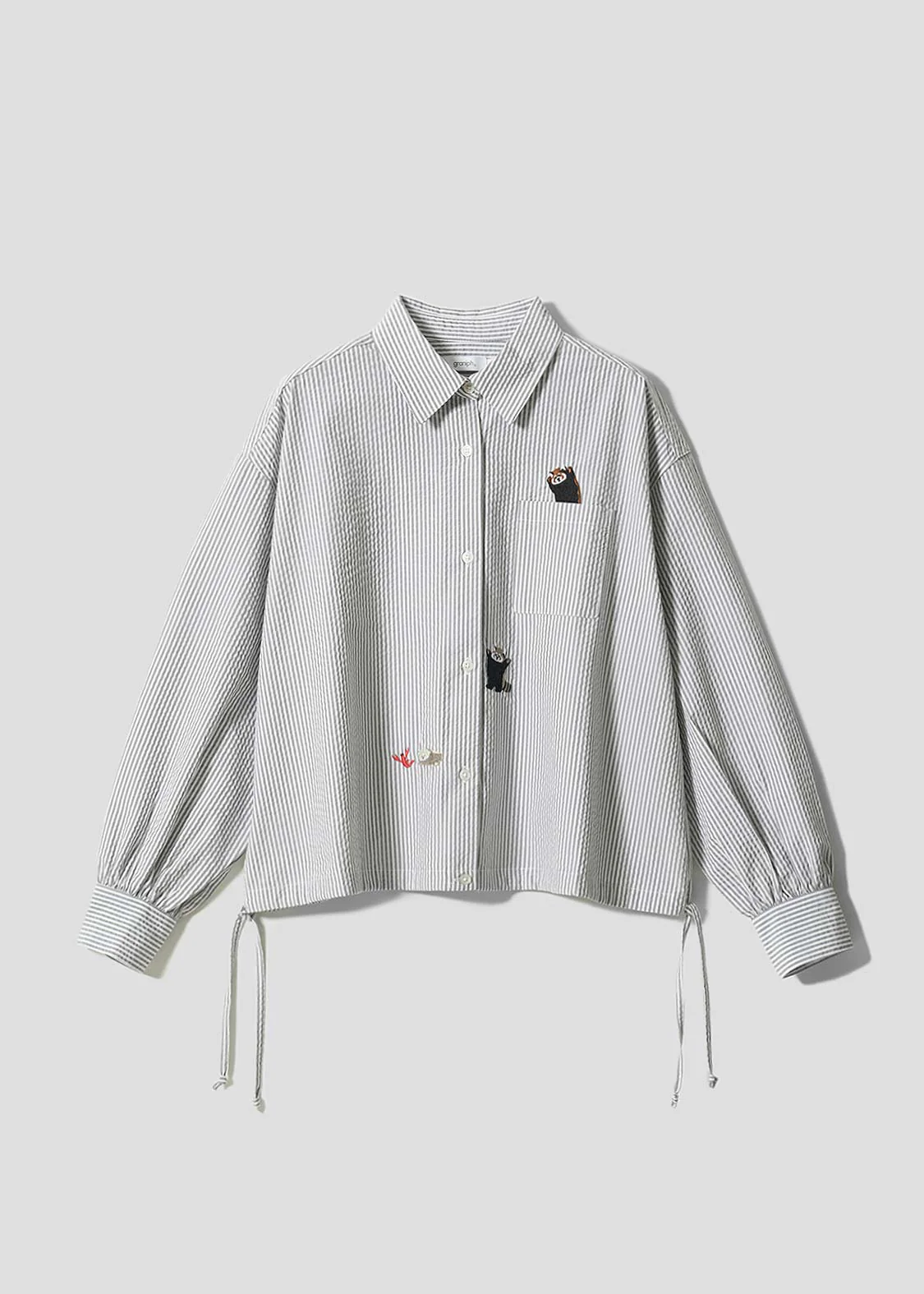 Ikaku Seicho | Drawcord Shirt