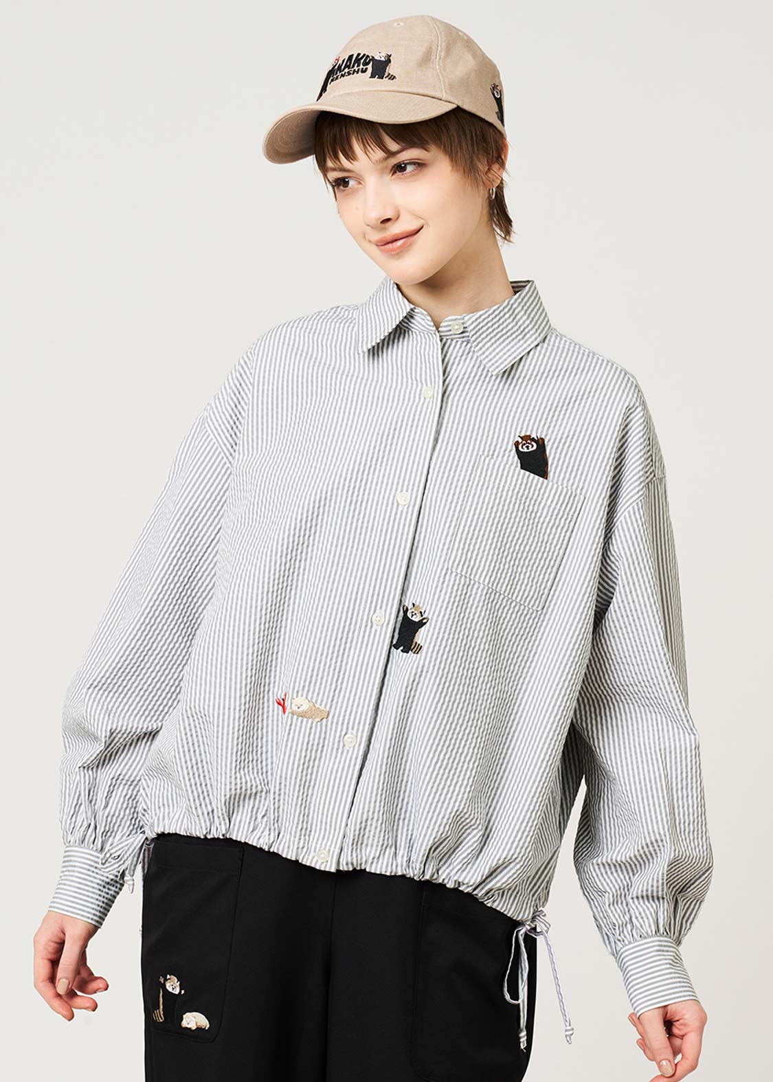 Ikaku Seicho | Drawcord Shirt - Image 6