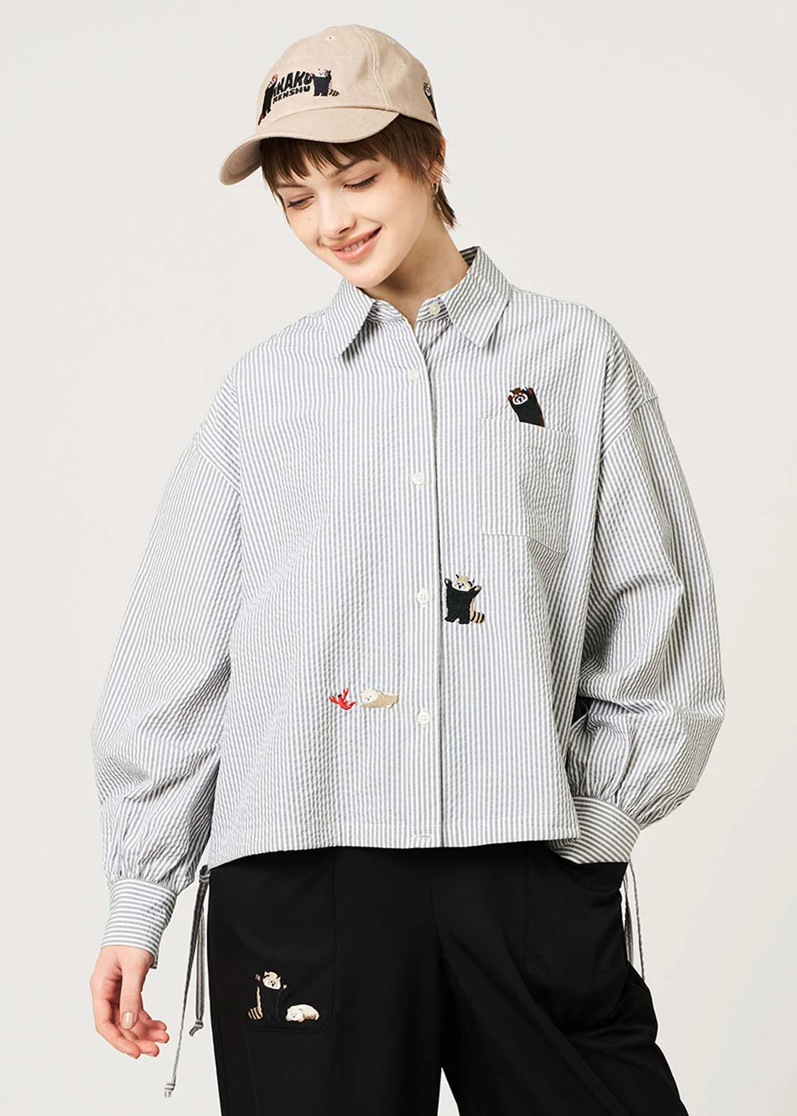 Ikaku Seicho | Drawcord Shirt - Image 9