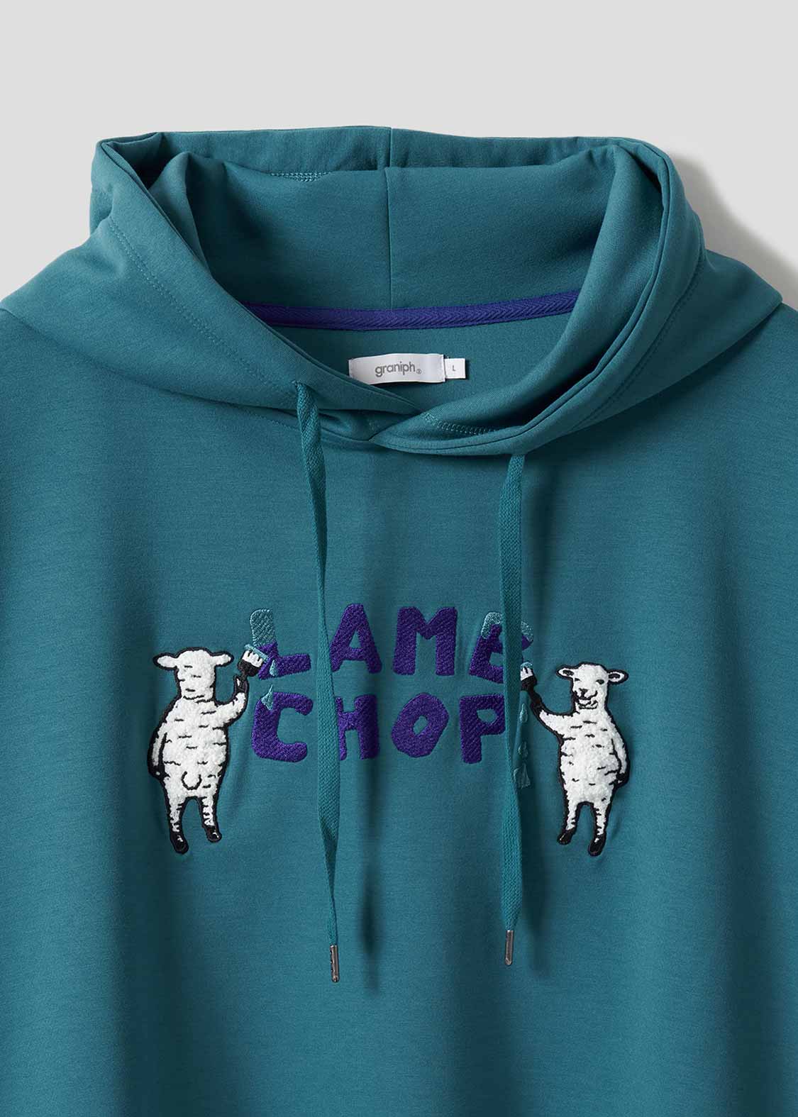 Ponte Poncho Parka (Lamb Chop painting) - Image 4