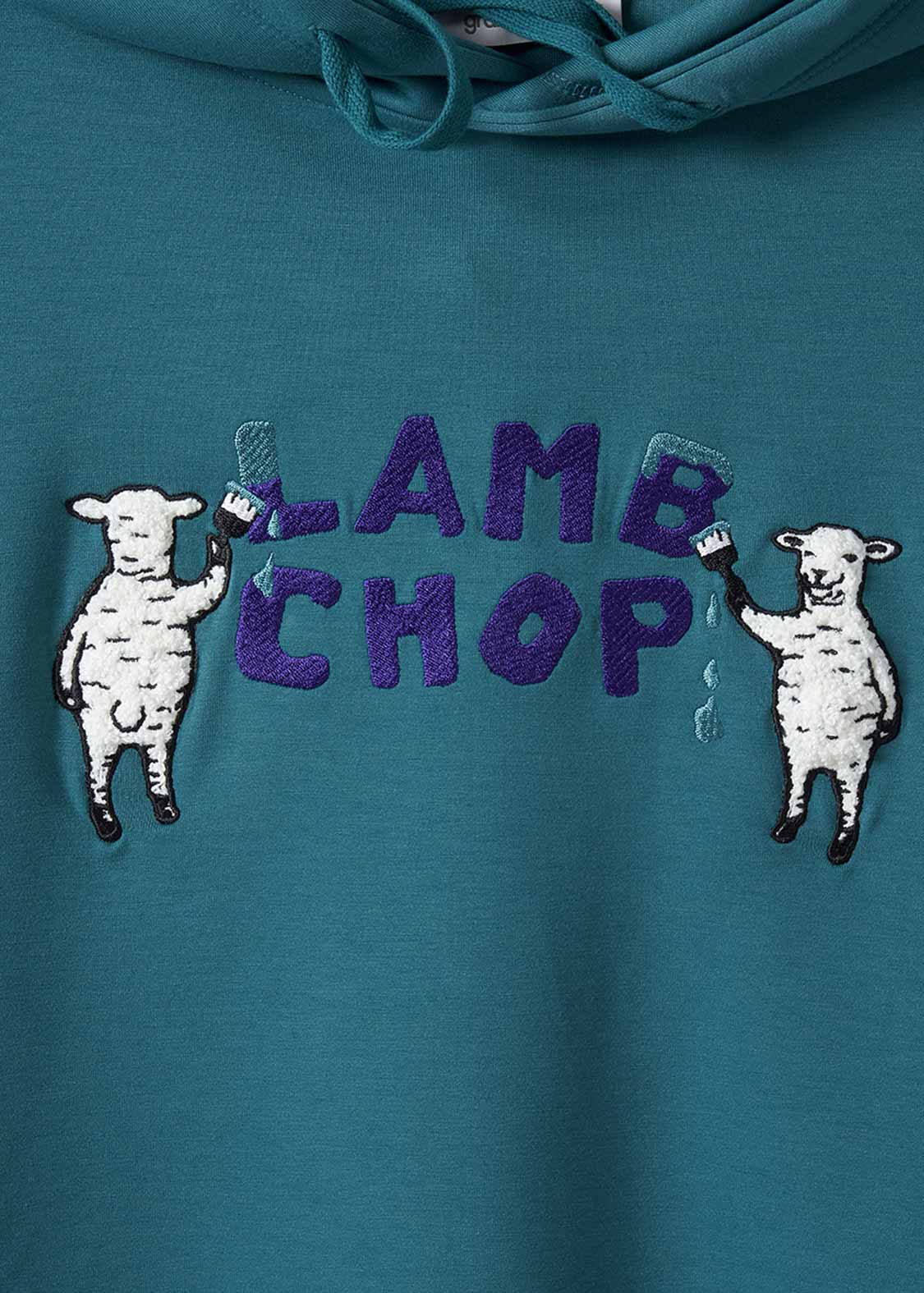 Ponte Poncho Parka (Lamb Chop painting) - Image 5