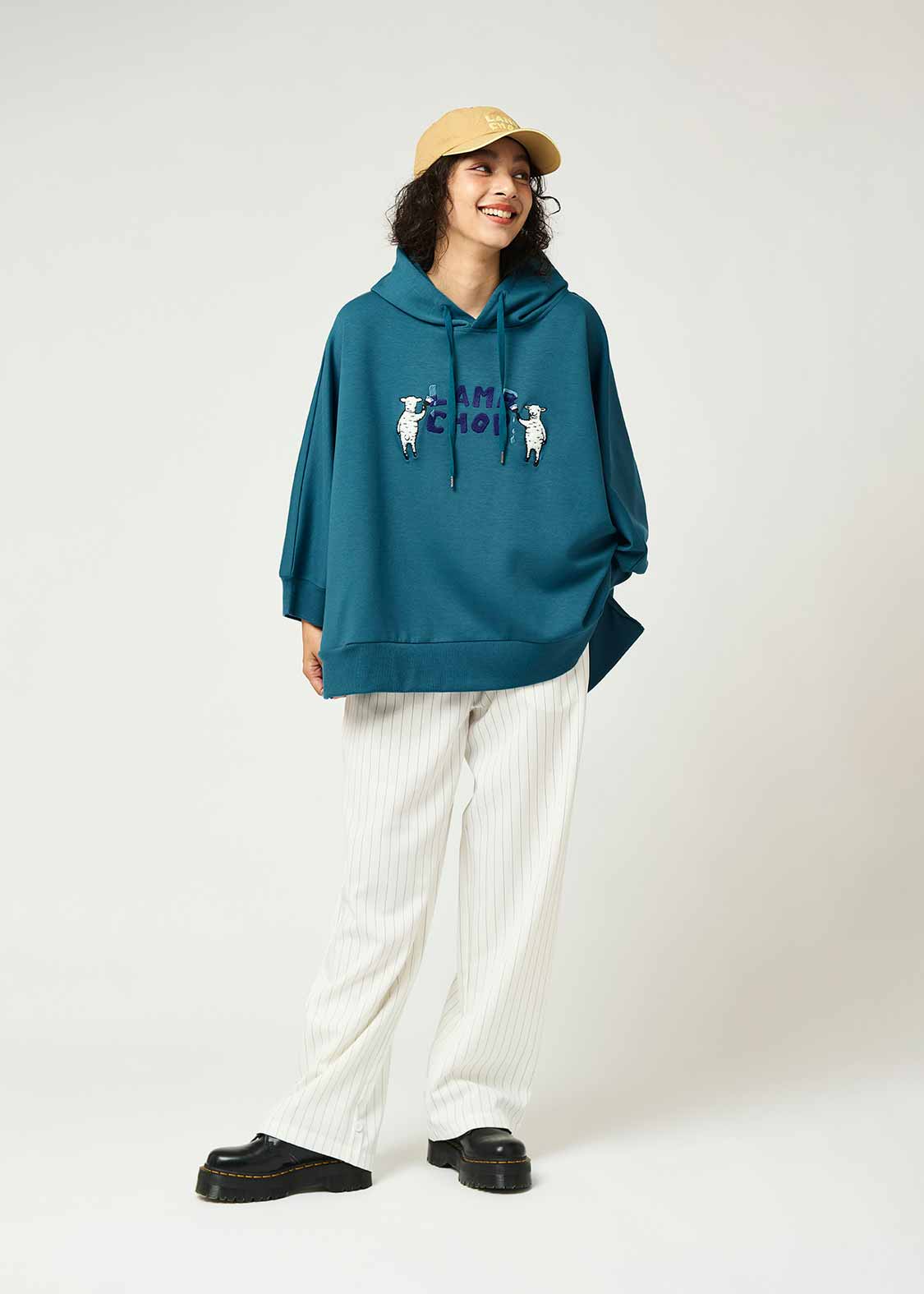 Ponte Poncho Parka (Lamb Chop painting) - Image 9