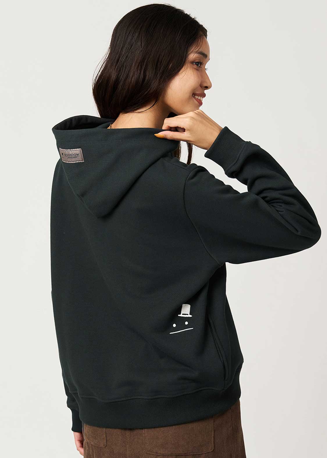 Beautiful Shadow Gentlemen | Cropped Fleece Hoodie - Image 7