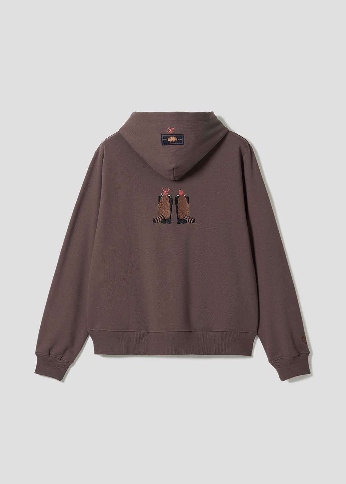 Ikaku Back Style | Cropped Fleece Hoodie - Image 2