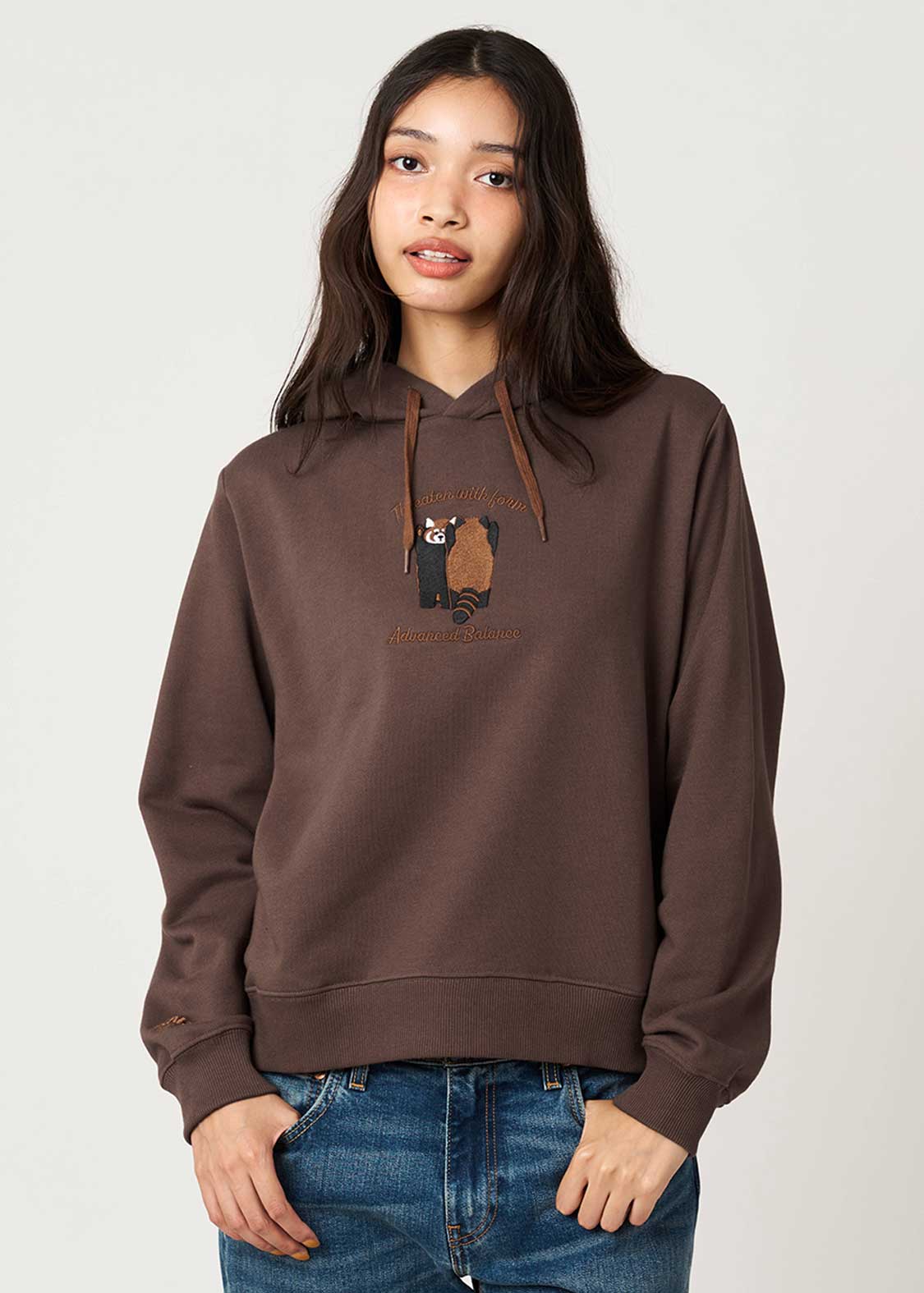 Ikaku Back Style | Cropped Fleece Hoodie - Image 9