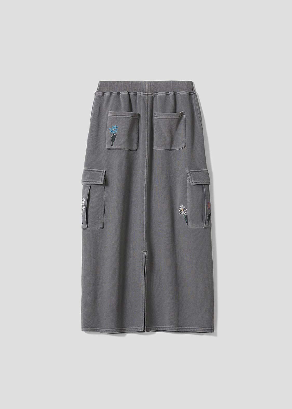 Beautiful Shadow Bloom | Fleece Cargo Skirt - Image 2