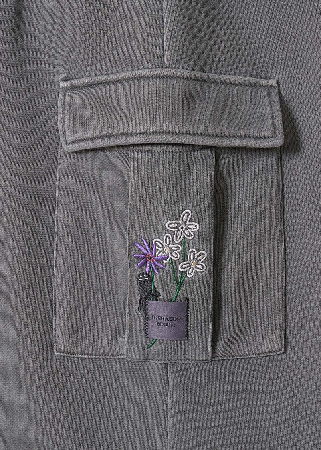 Beautiful Shadow Bloom | Fleece Cargo Skirt - Image 3