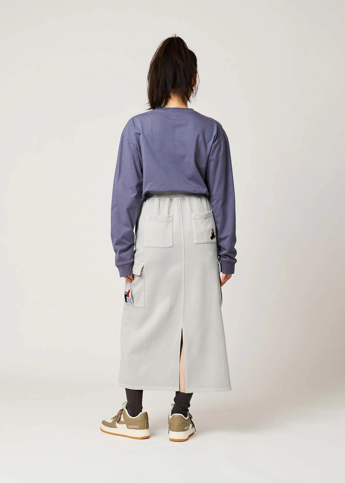 Ikaku Noringo | Fleece Cargo Skirt - Image 10