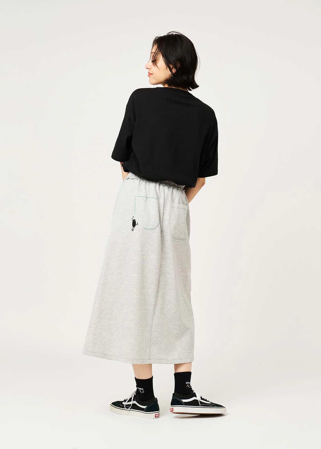 Magic Paint Beautiful Shadow | Slit Long Skirt - Image 10