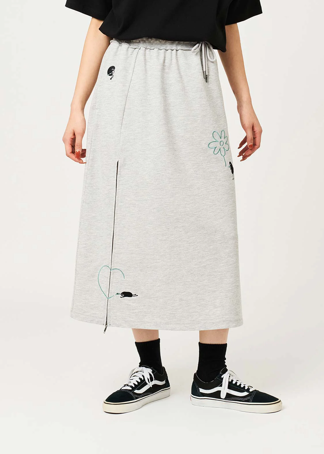 Magic Paint Beautiful Shadow | Slit Long Skirt - Image 6