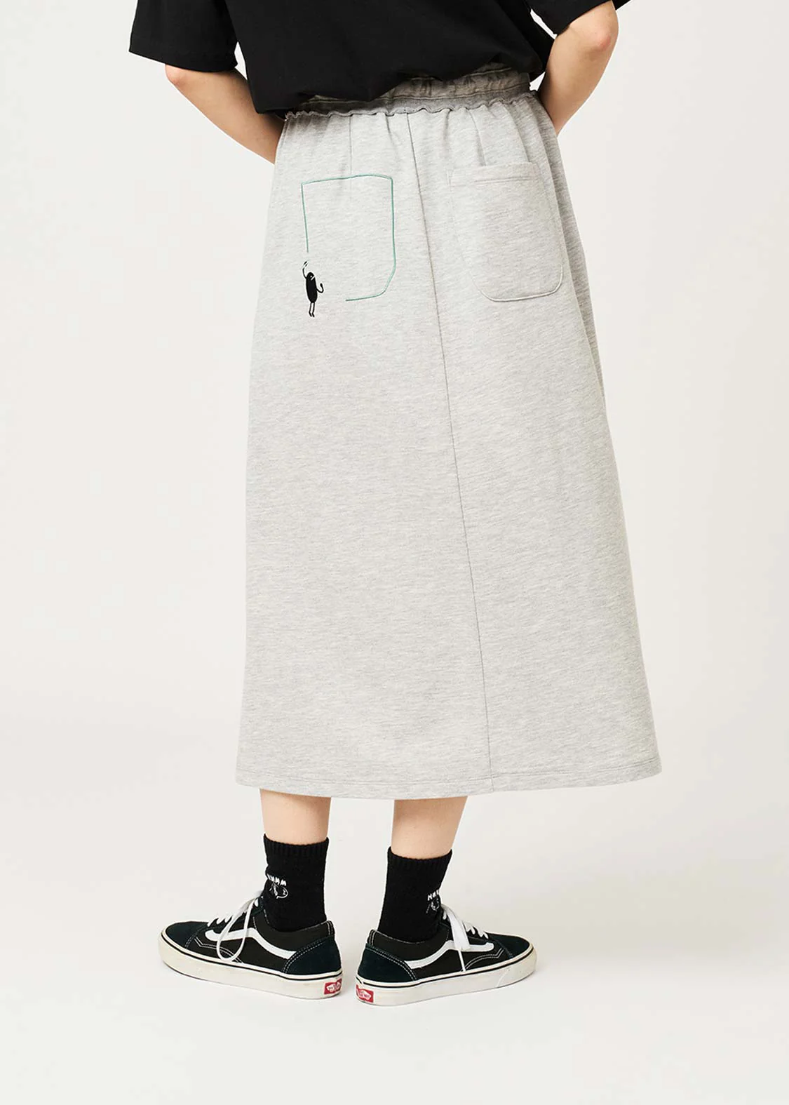 Magic Paint Beautiful Shadow | Slit Long Skirt - Image 7