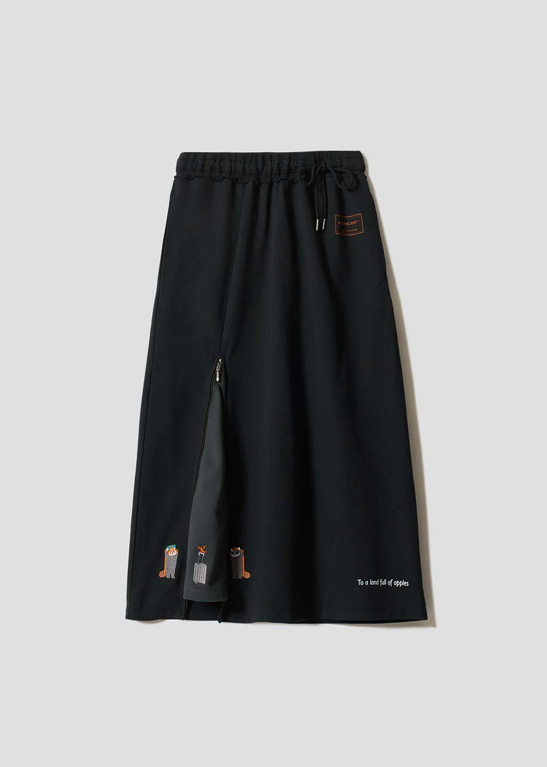 Ikaku Trip | Slit Long Skirt
