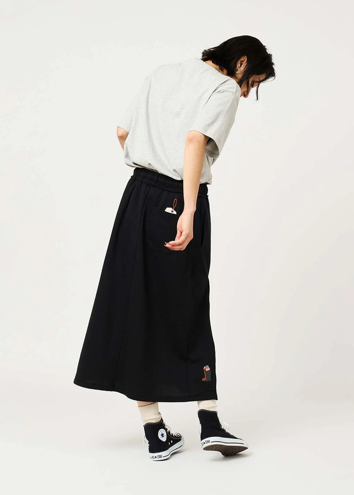 Ikaku Trip | Slit Long Skirt - Image 10