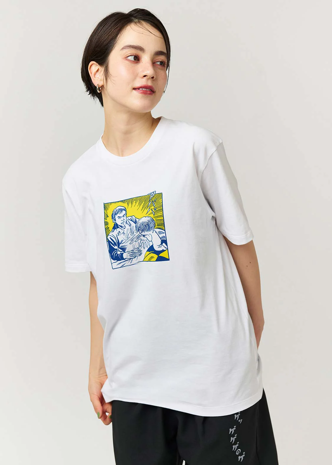 Shigeru Mizuki And Kitaro | T-Shirt - Image 9