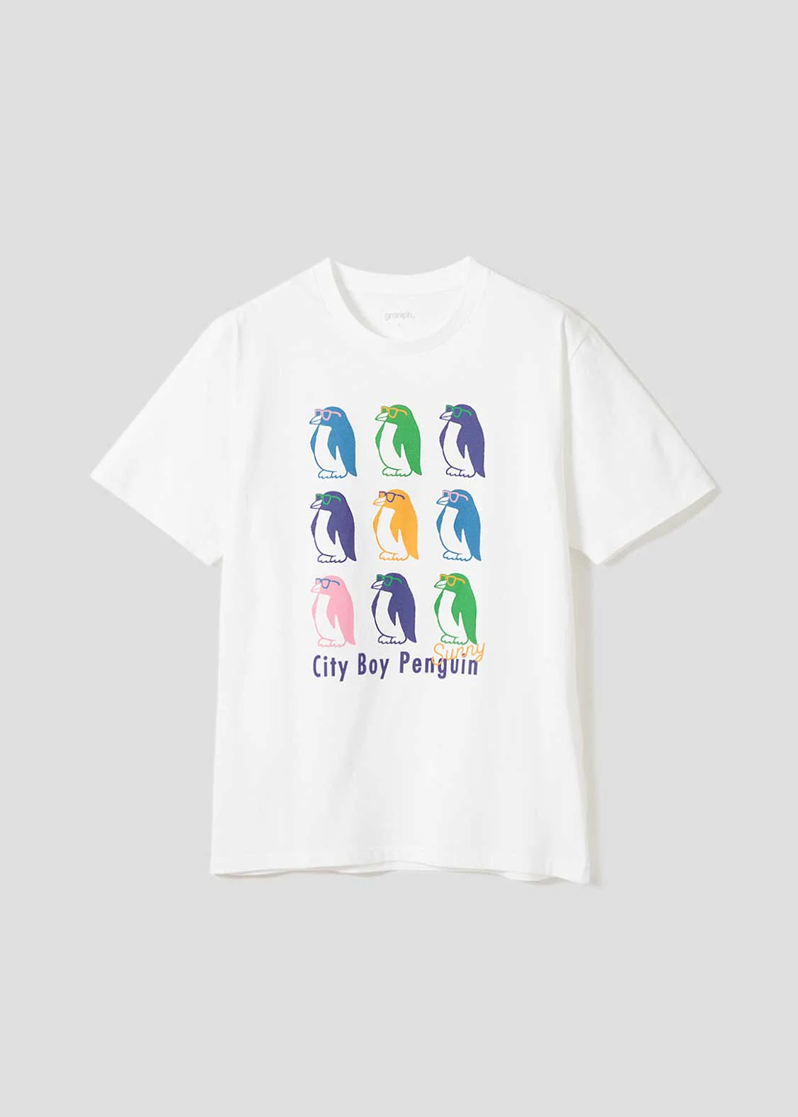 City Boy Penguin Colour | T-shirt