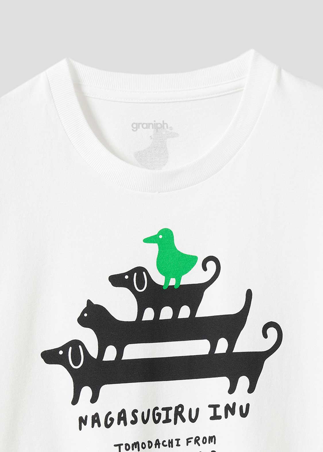 Nagasugiru Inu and Friends | Short Sleeve Tee - Image 4