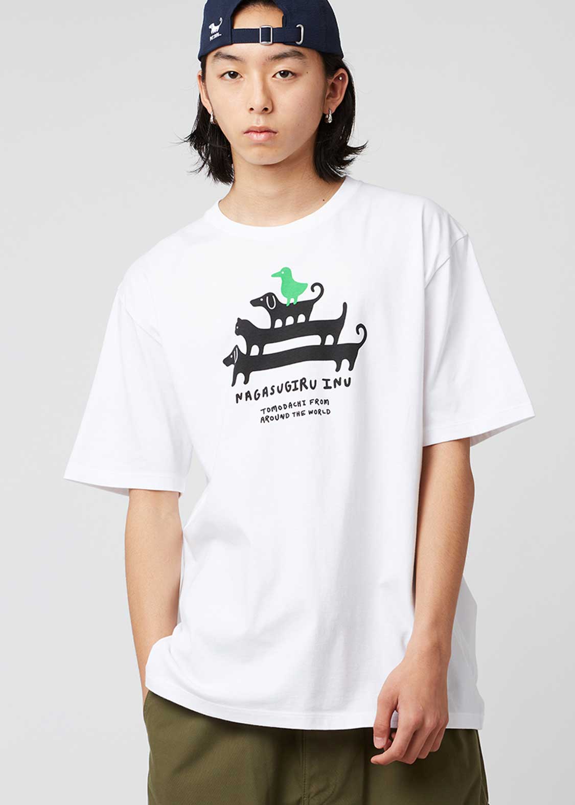 Nagasugiru Inu and Friends | Short Sleeve Tee - Image 7