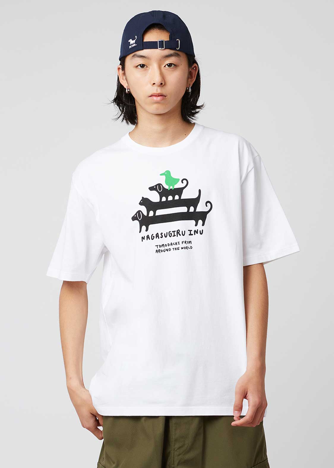 Nagasugiru Inu and Friends | Short Sleeve Tee - Image 8