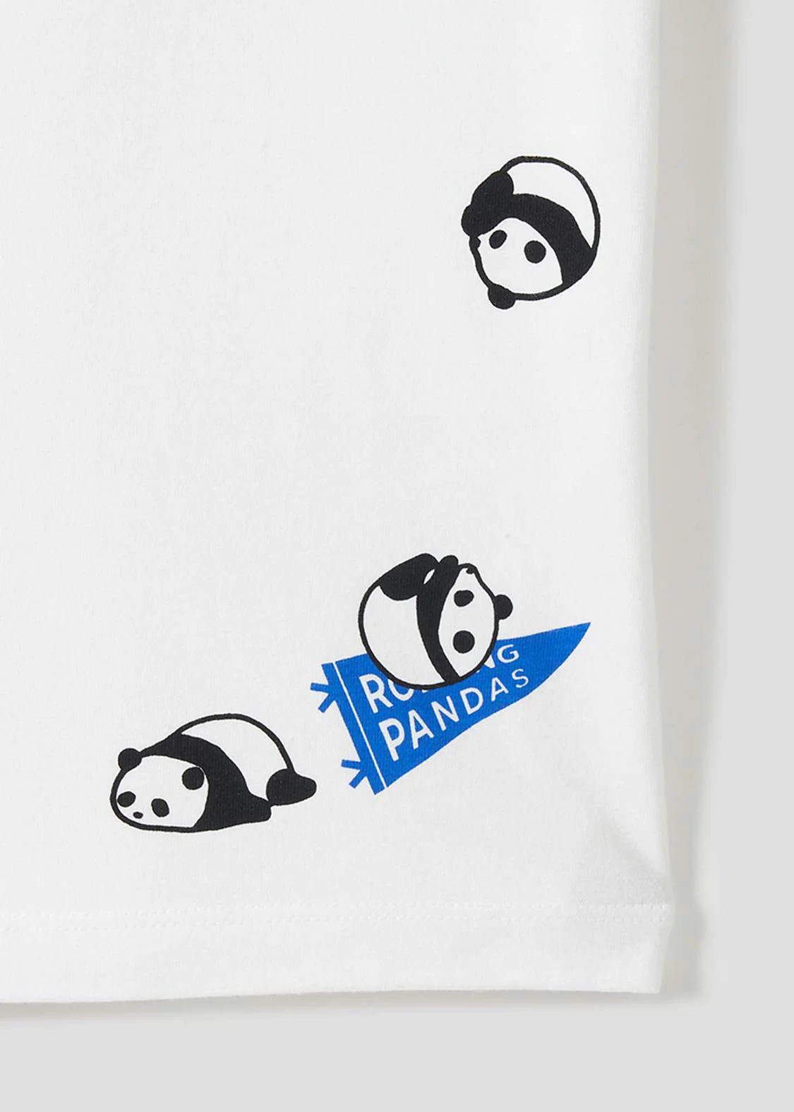 Rolling Pandas and Flag | Short Sleeve Tee - Image 6