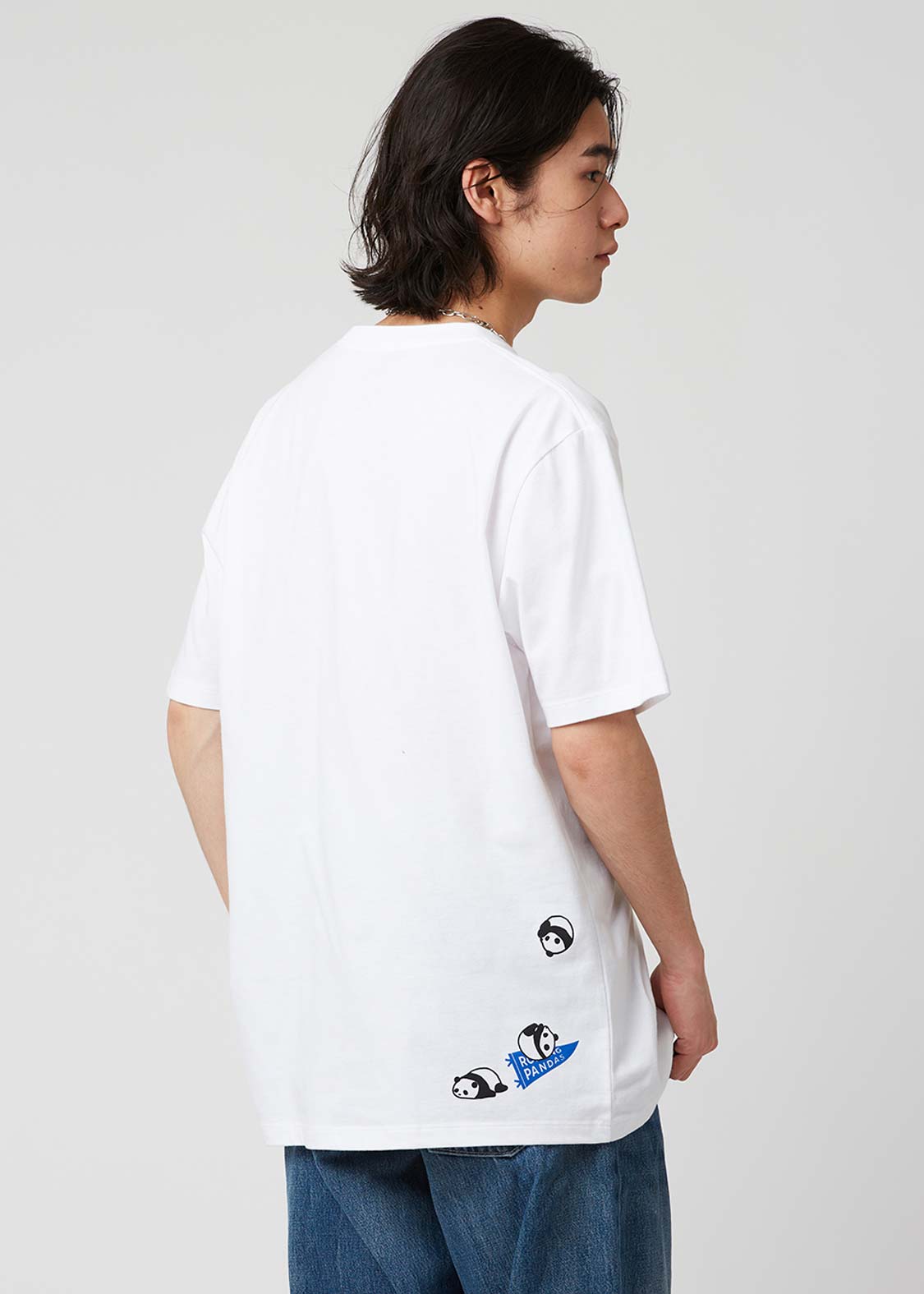 Rolling Pandas and Flag | Short Sleeve Tee - Image 9