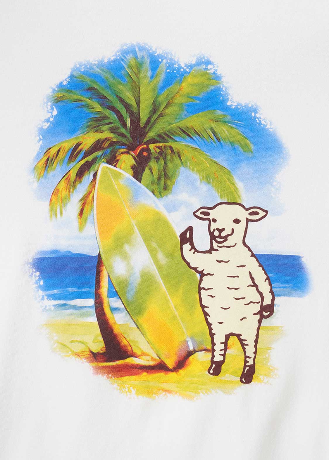 Lamb Chop Surf | T-Shirt - Image 4