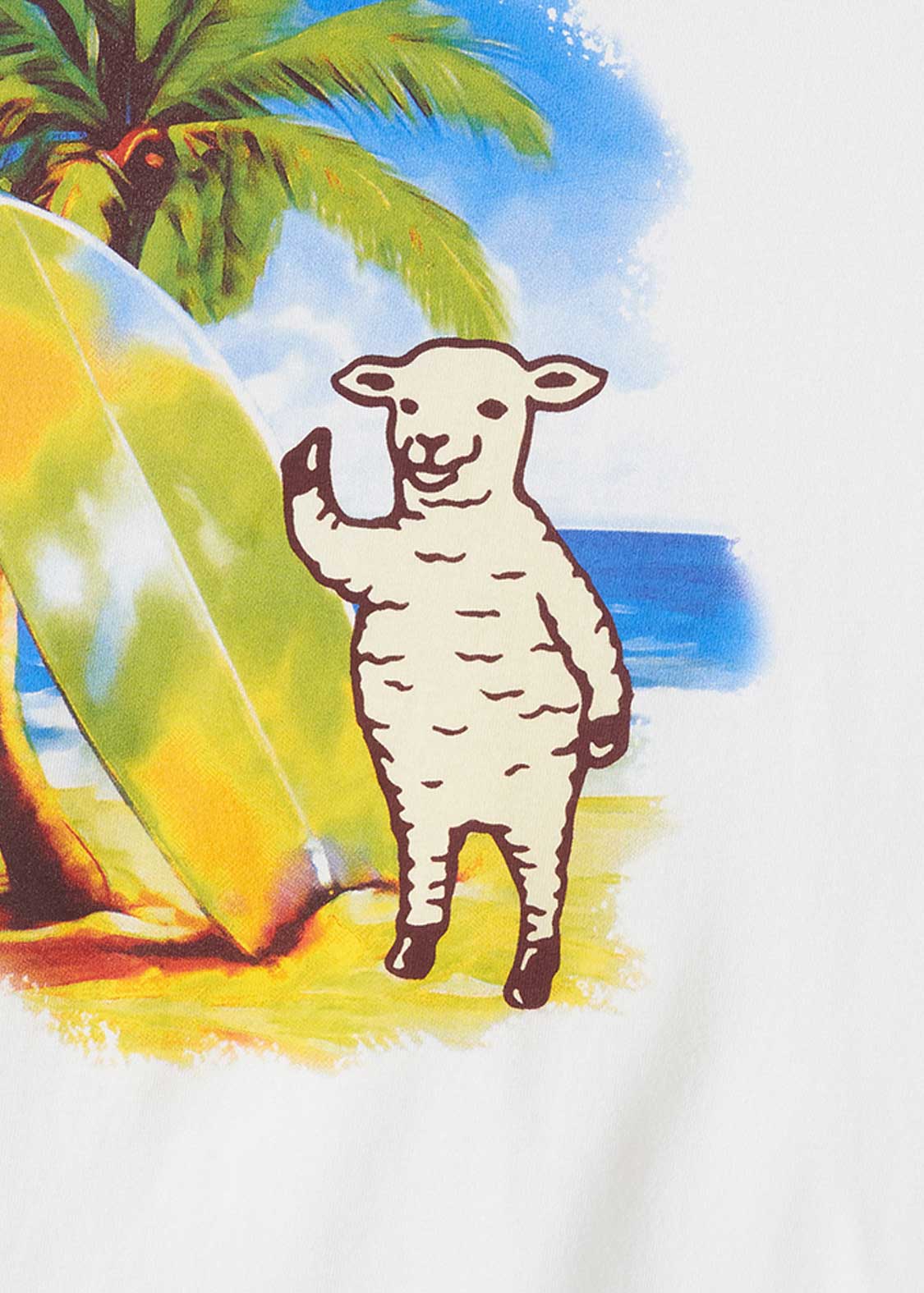 Lamb Chop Surf | T-Shirt - Image 5