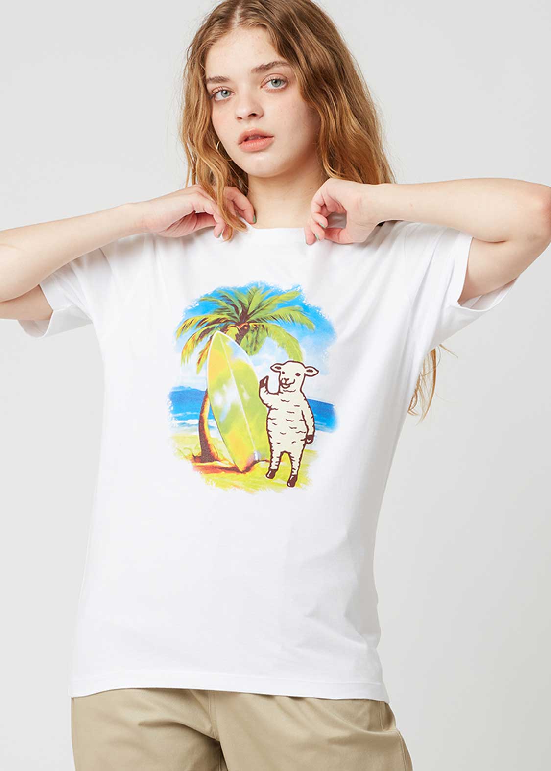 Lamb Chop Surf | T-Shirt - Image 6