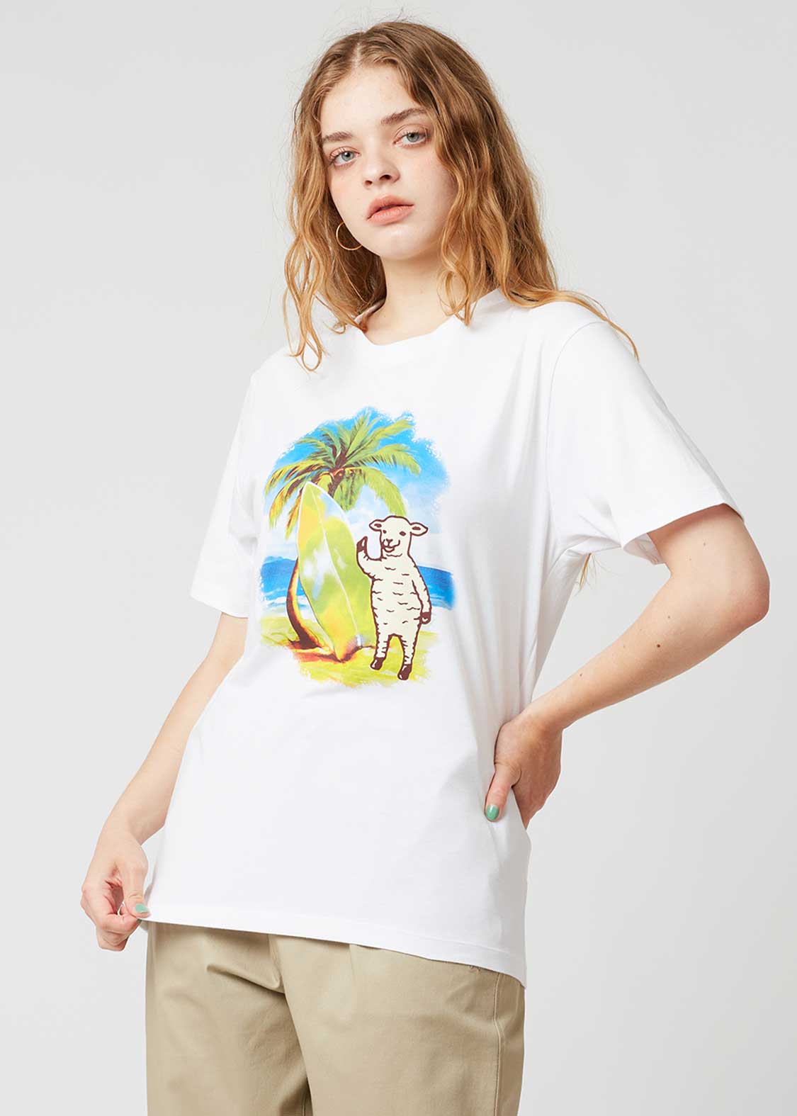 Lamb Chop Surf | T-Shirt - Image 9