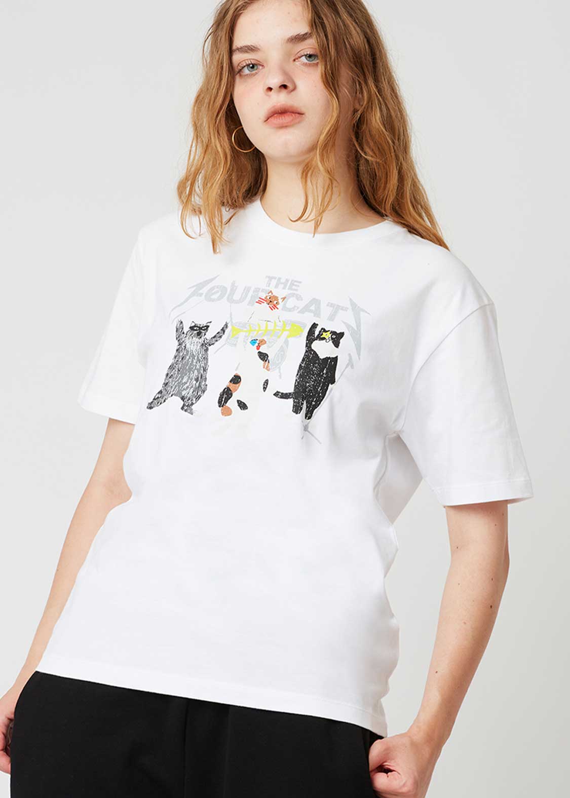 The Four Cats Guitar Solo | T-Shirt - Image 6
