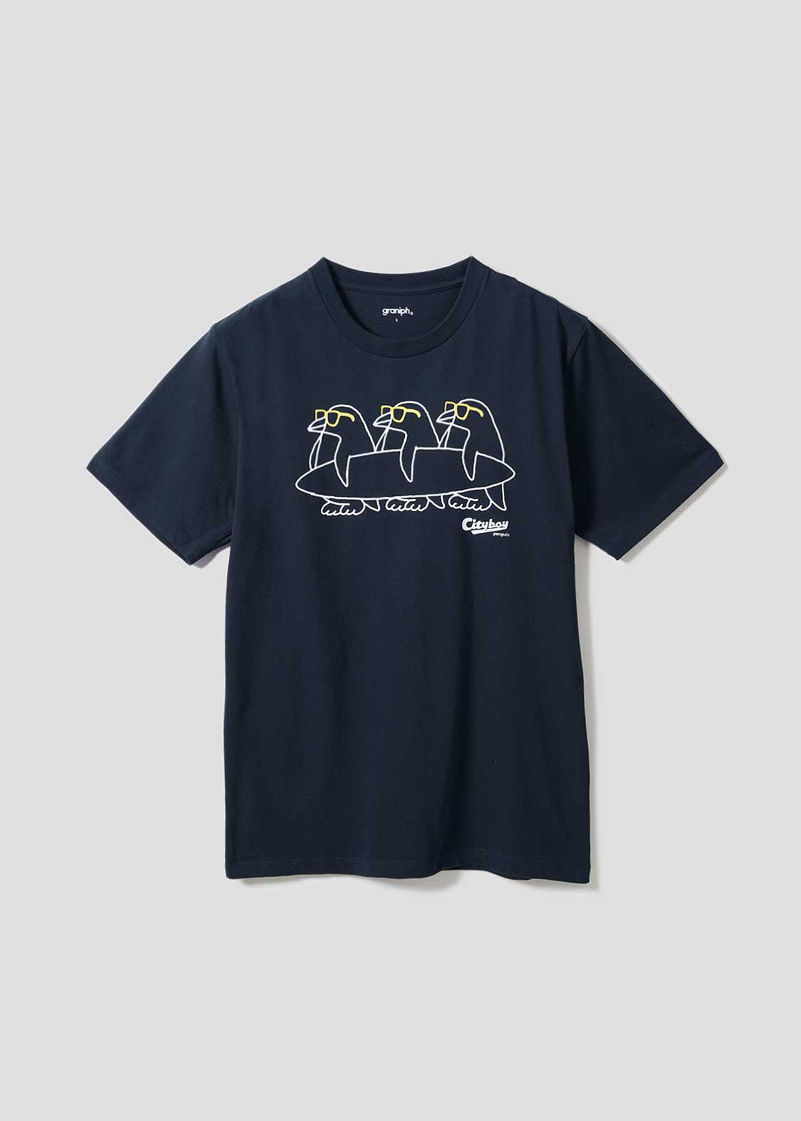 City Boy Penguin Pipeline | T-Shirt