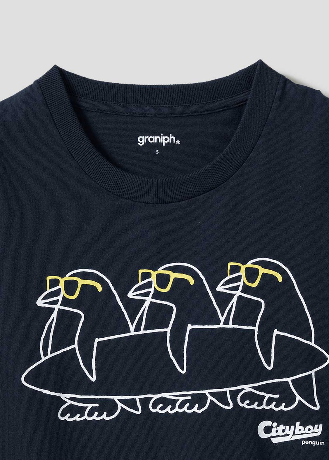 City Boy Penguin Pipeline | T-Shirt - Image 3