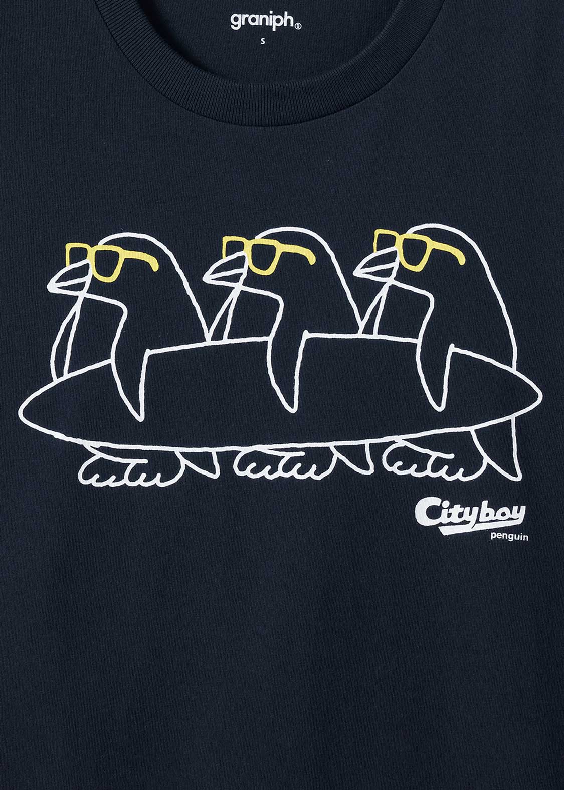 City Boy Penguin Pipeline | T-Shirt - Image 4