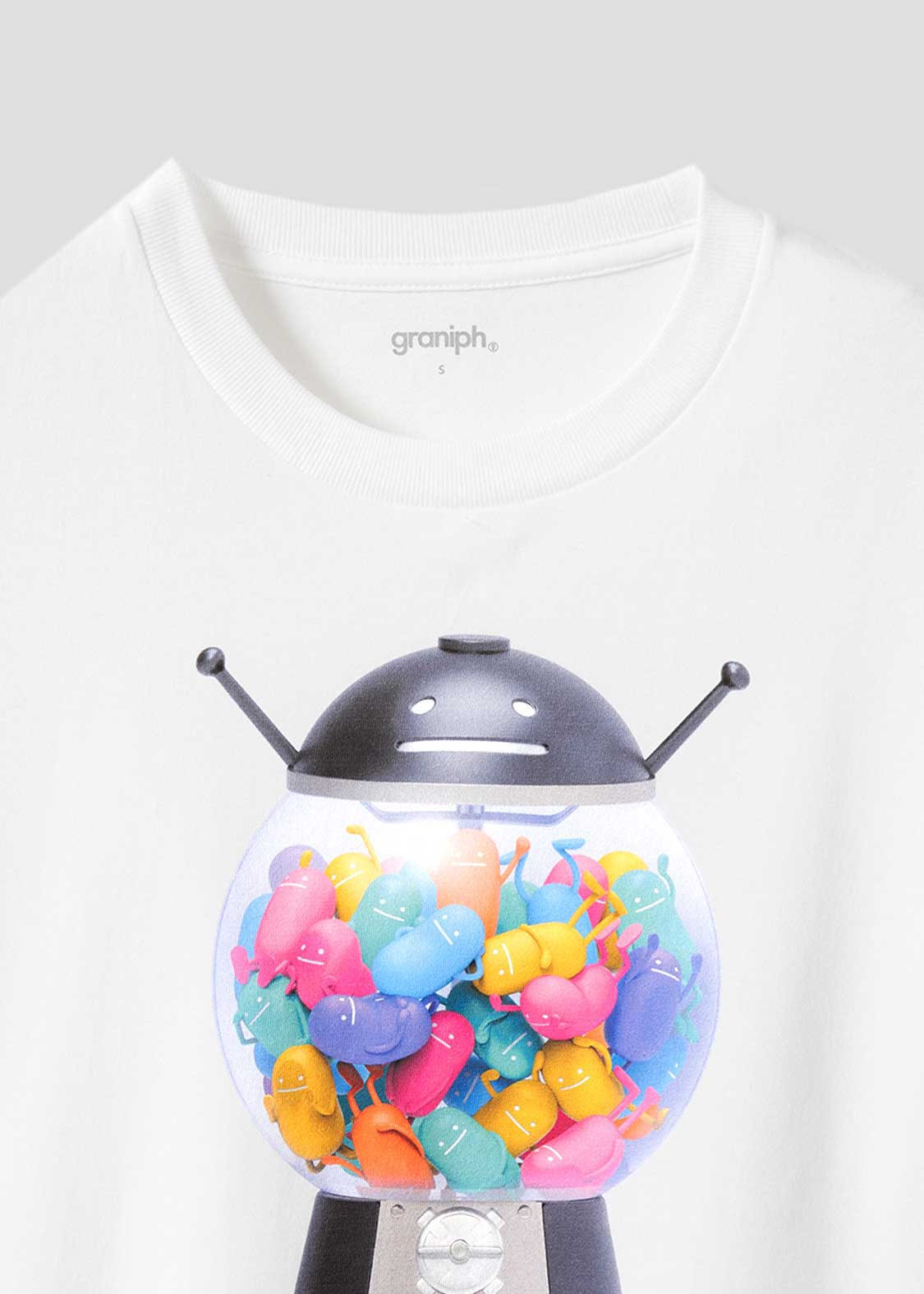 Shirataki x Beautiful Shadow - Candy Machine | T-Shirt - Image 3