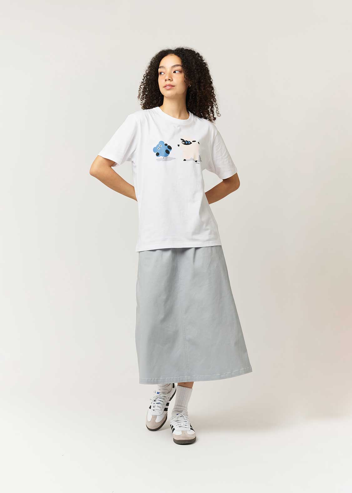 Umao x Lamb Chop - Bear And Lamb Chops | T-Shirt - Image 10