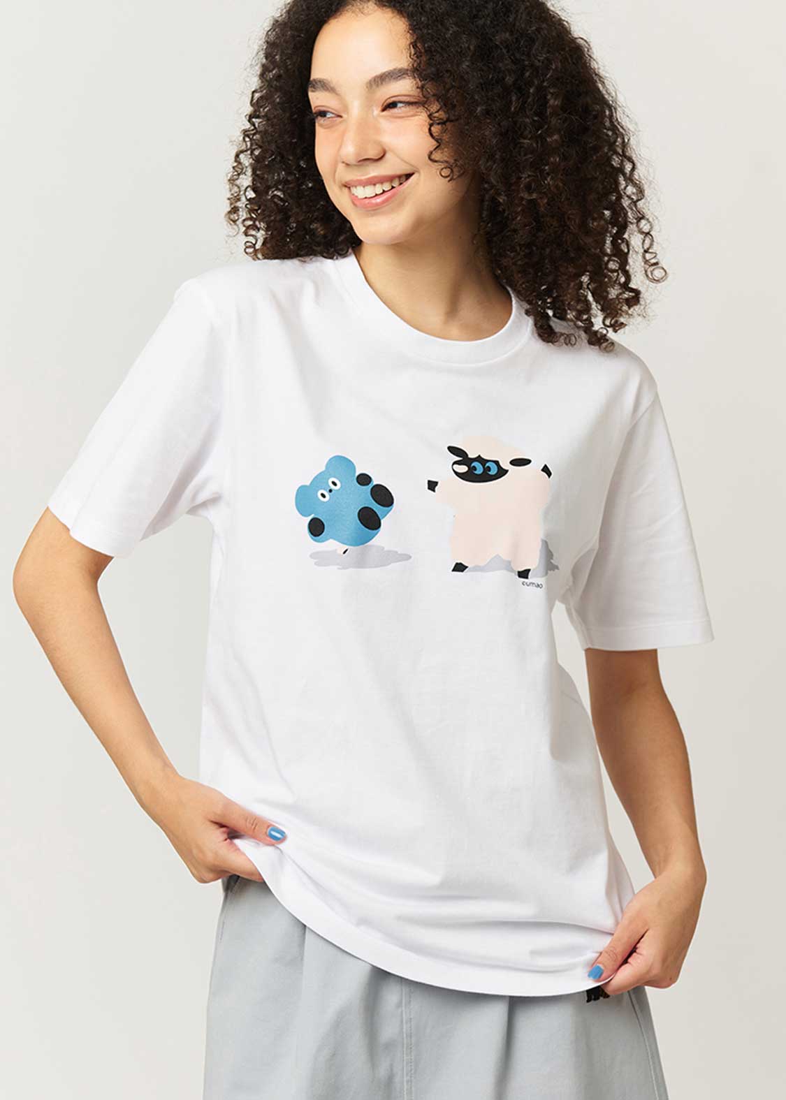 Umao x Lamb Chop - Bear And Lamb Chops | T-Shirt - Image 6