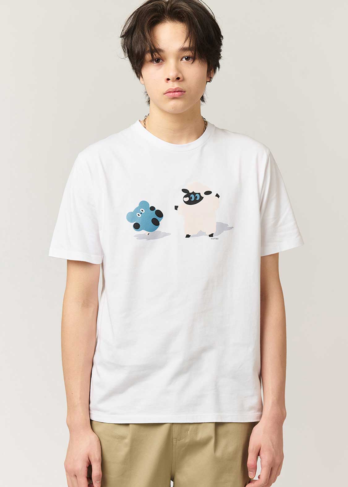 Umao x Lamb Chop - Bear And Lamb Chops | T-Shirt - Image 7