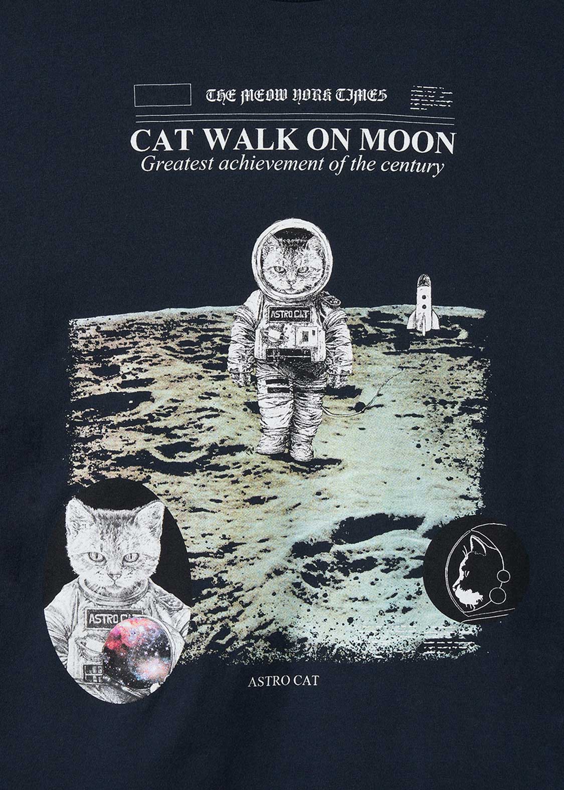 Astro Cat Extra | T-Shirt - Image 4
