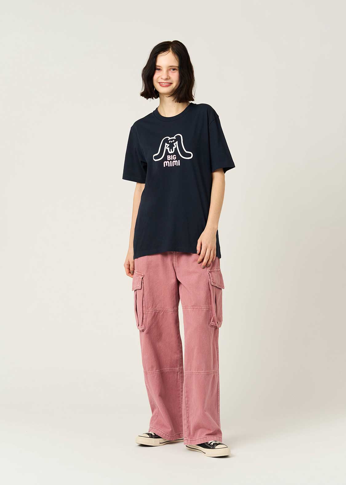 Big Mimi Navy | T-Shirt - Image 10