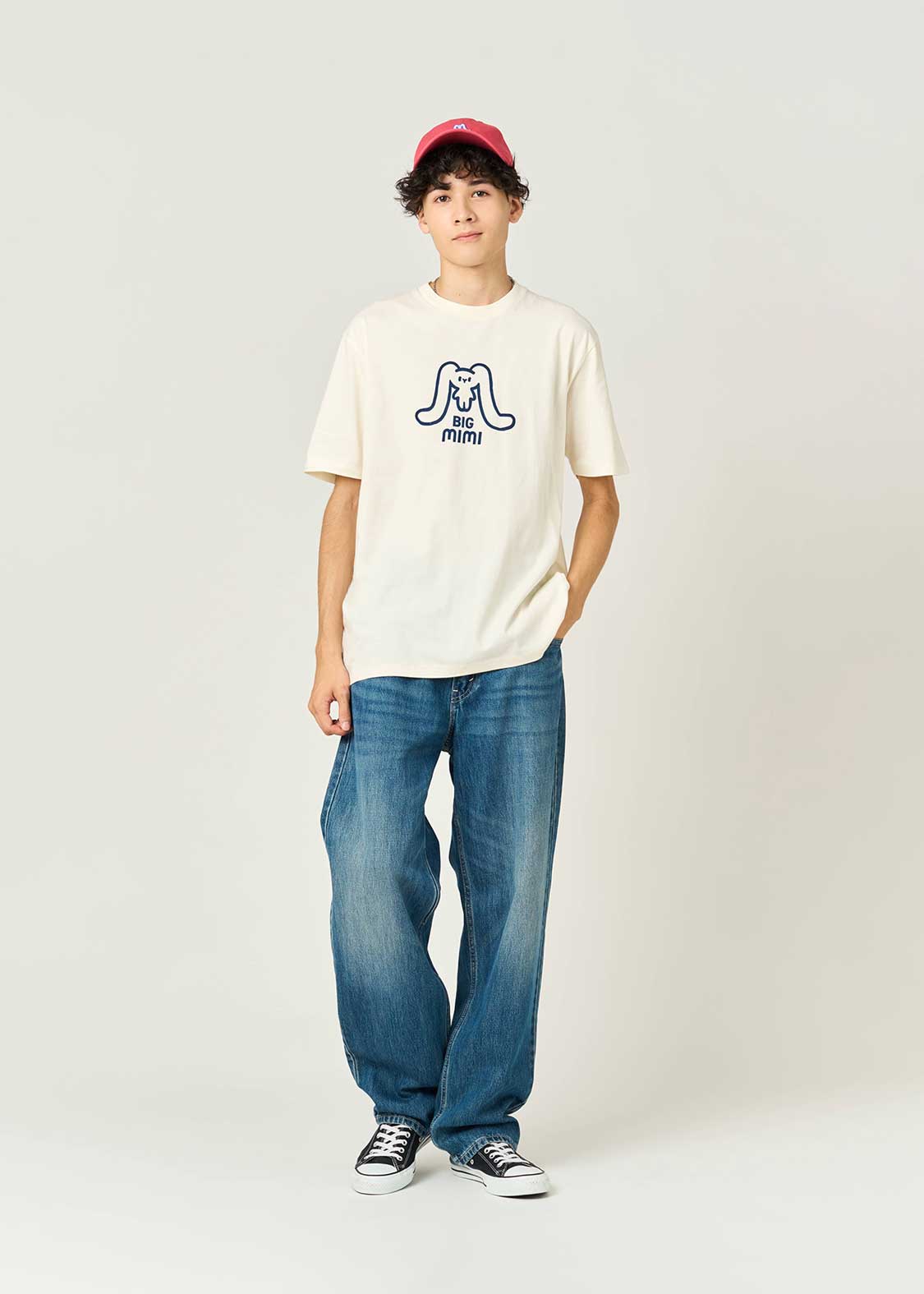 Big Mimi Off White | T-Shirt - Image 8