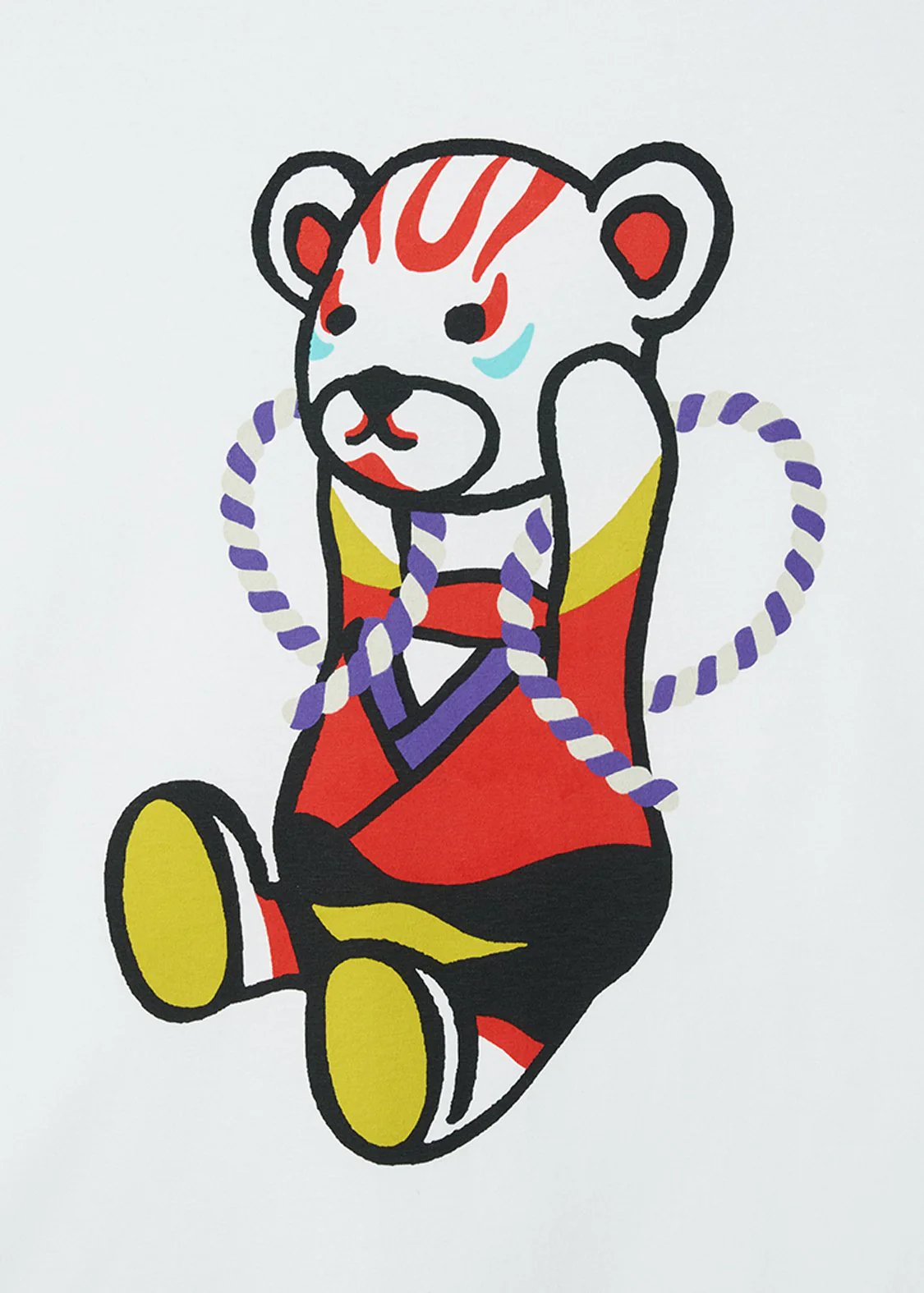 Kabuki Control Bear | T-Shirt - Image 4