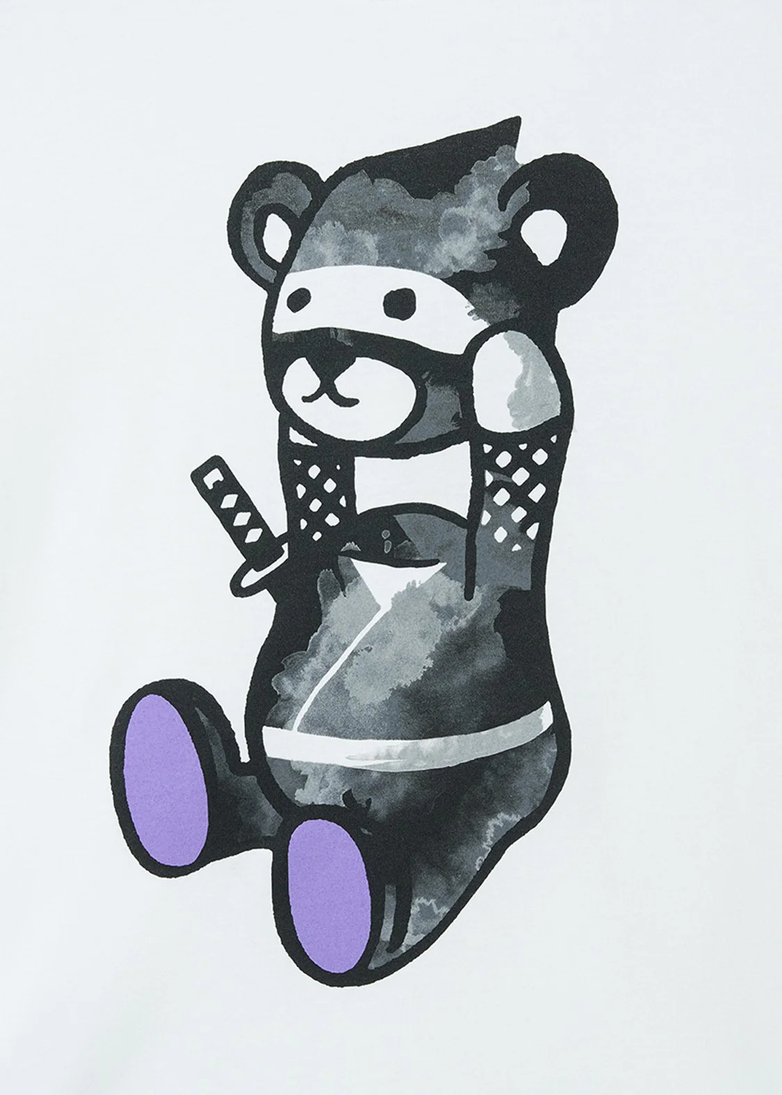 Ninja Control Bear | T-Shirt - Image 4