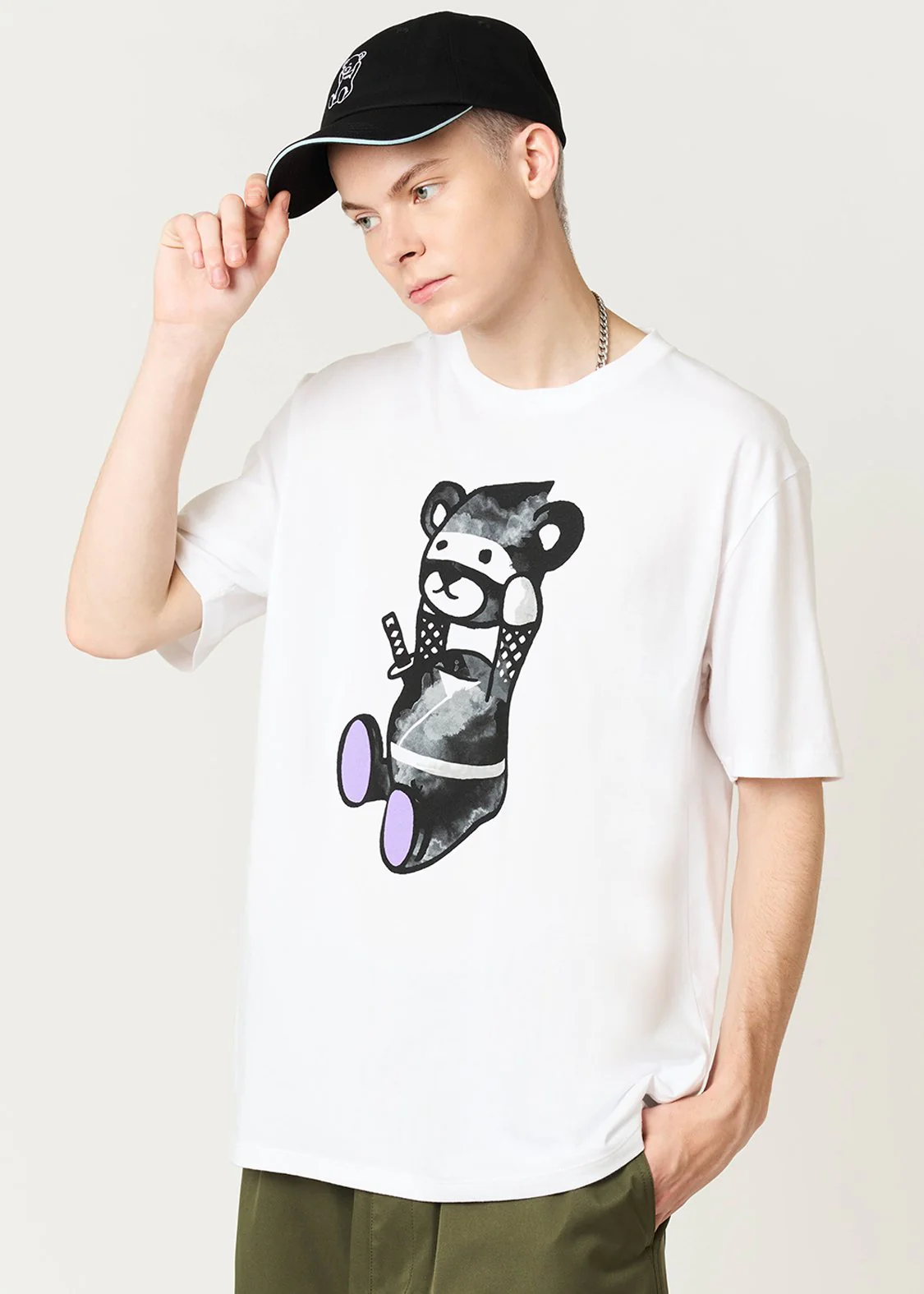 Ninja Control Bear | T-Shirt - Image 7
