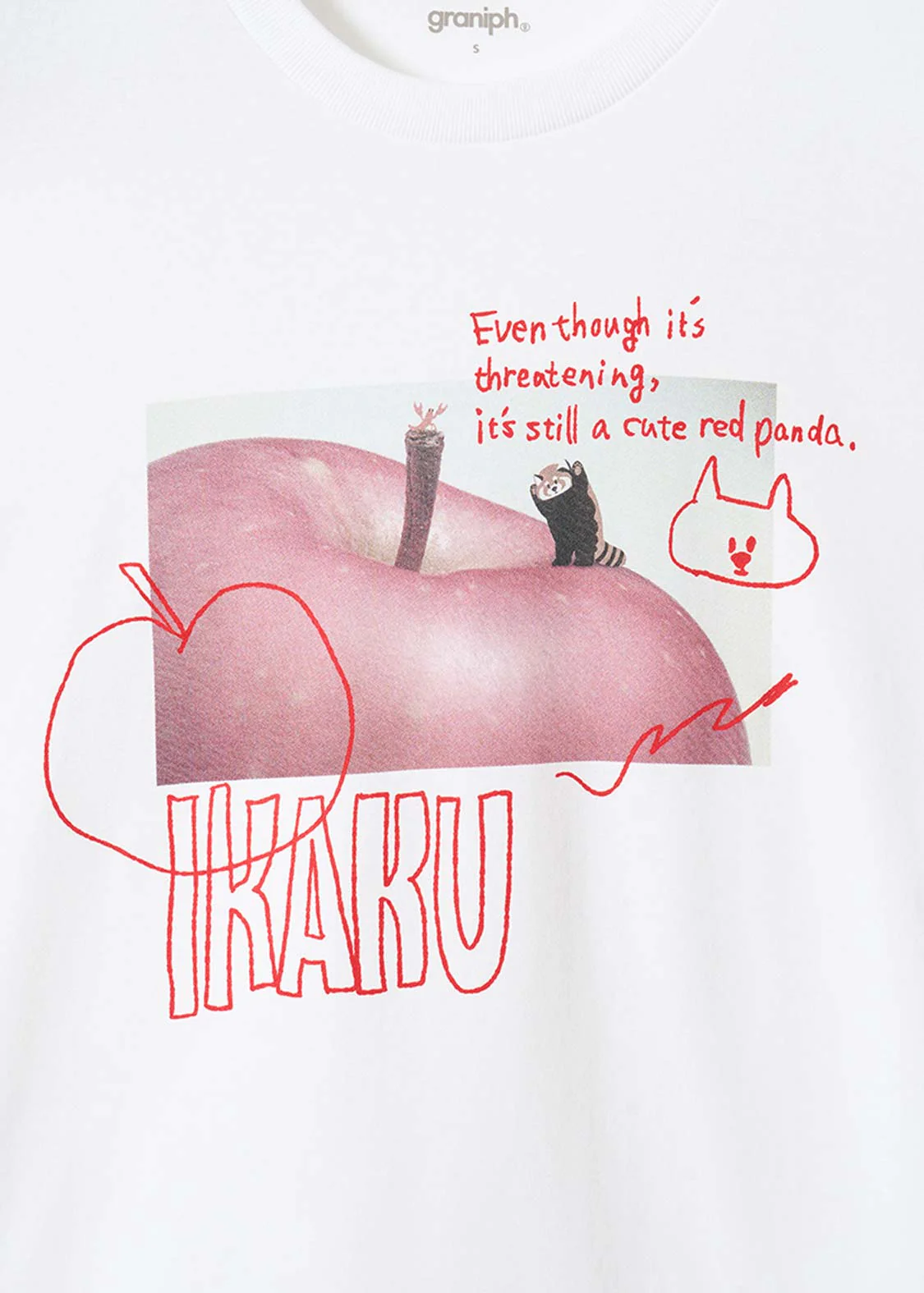 Ikaku Surprise Apple | T-Shirt - Image 4