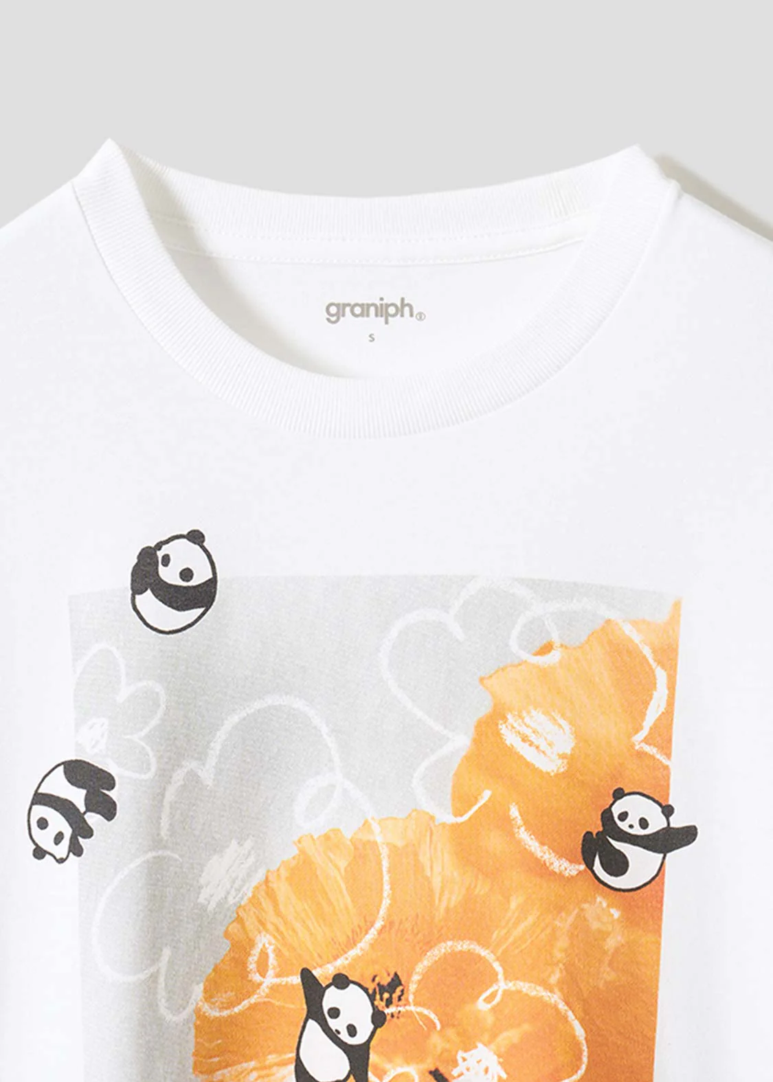 Rolling Pandas Flower | T-Shirt - Image 3