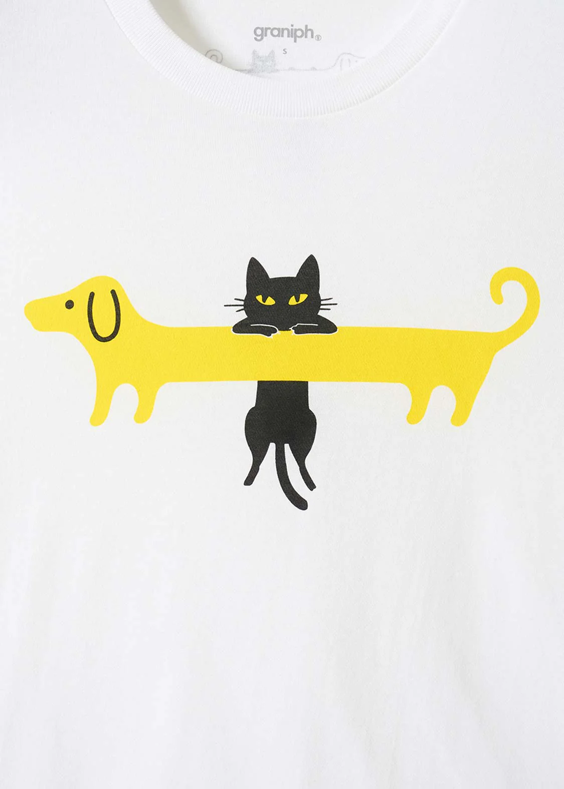 Neko Kaburi Nagasugiru Inu | T-Shirt - Image 4