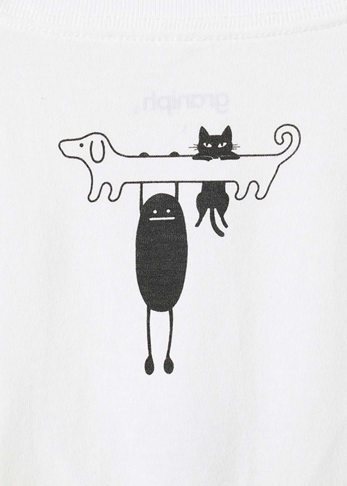Neko Kaburi Nagasugiru Inu | T-Shirt - Image 5