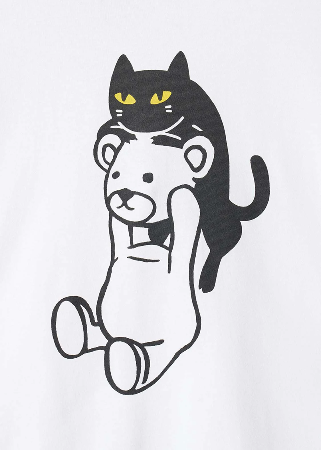Nekokaburi Control Bear | T-Shirt - Image 4