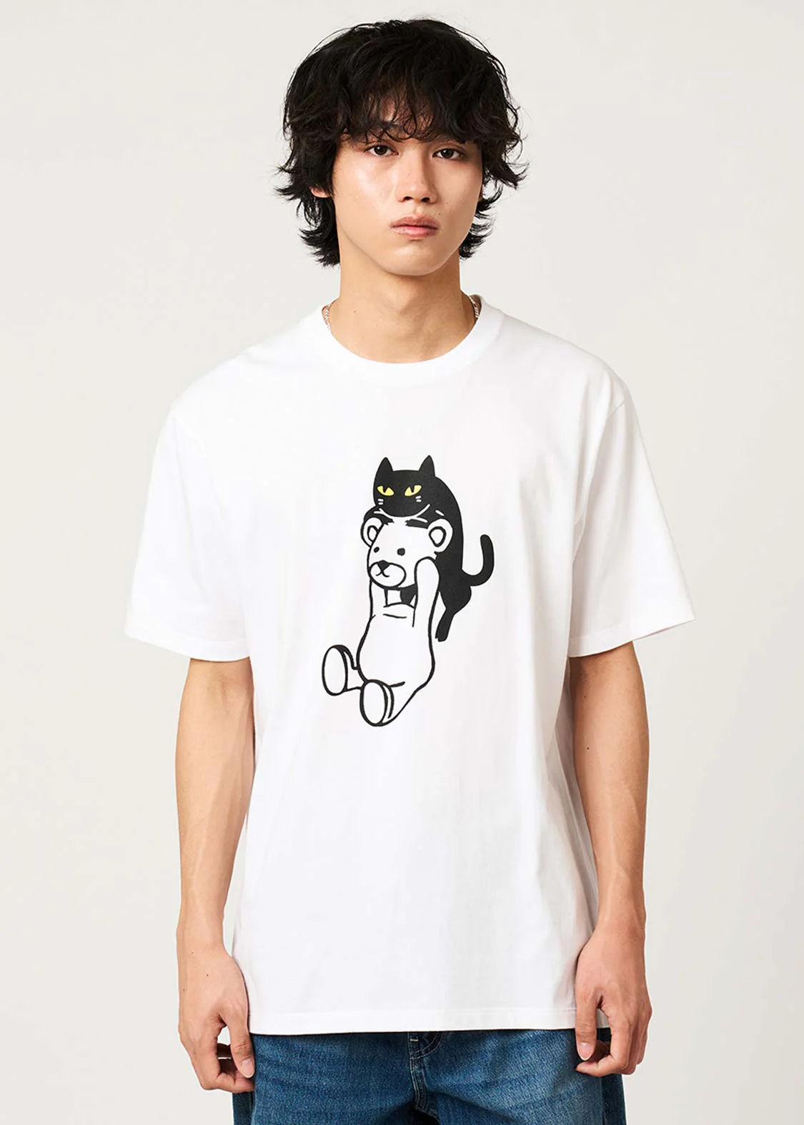 Nekokaburi Control Bear | T-Shirt - Image 7