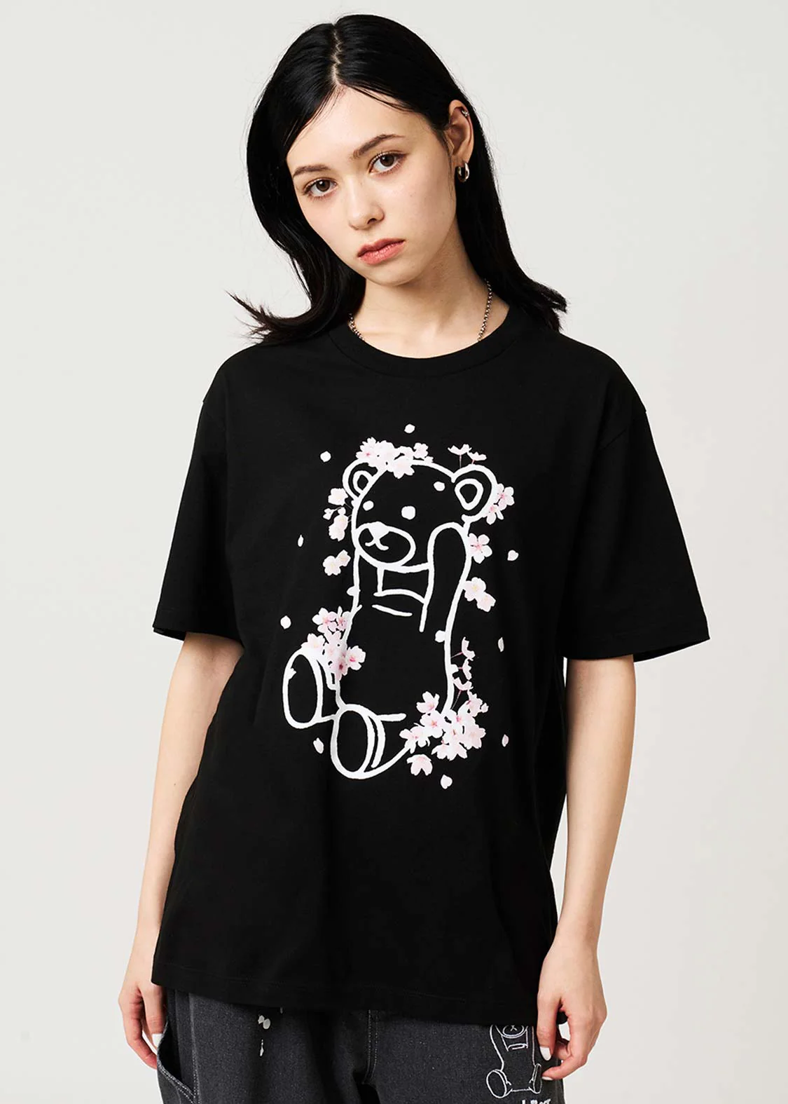 Control Bear Sakura Club Room | T-Shirt - Image 9